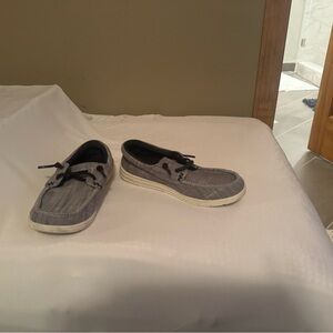 Cat & Jack Men's Gray Boat Shoes